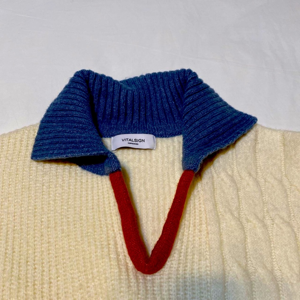 This is Korea style sweater.